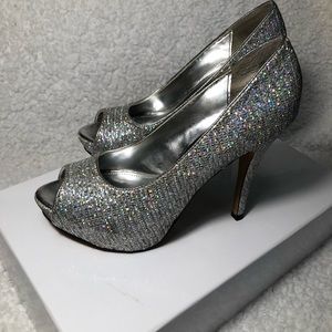Sparkly heels—offers accepted